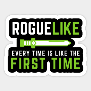 RogueLike - Video Game Humor Sticker